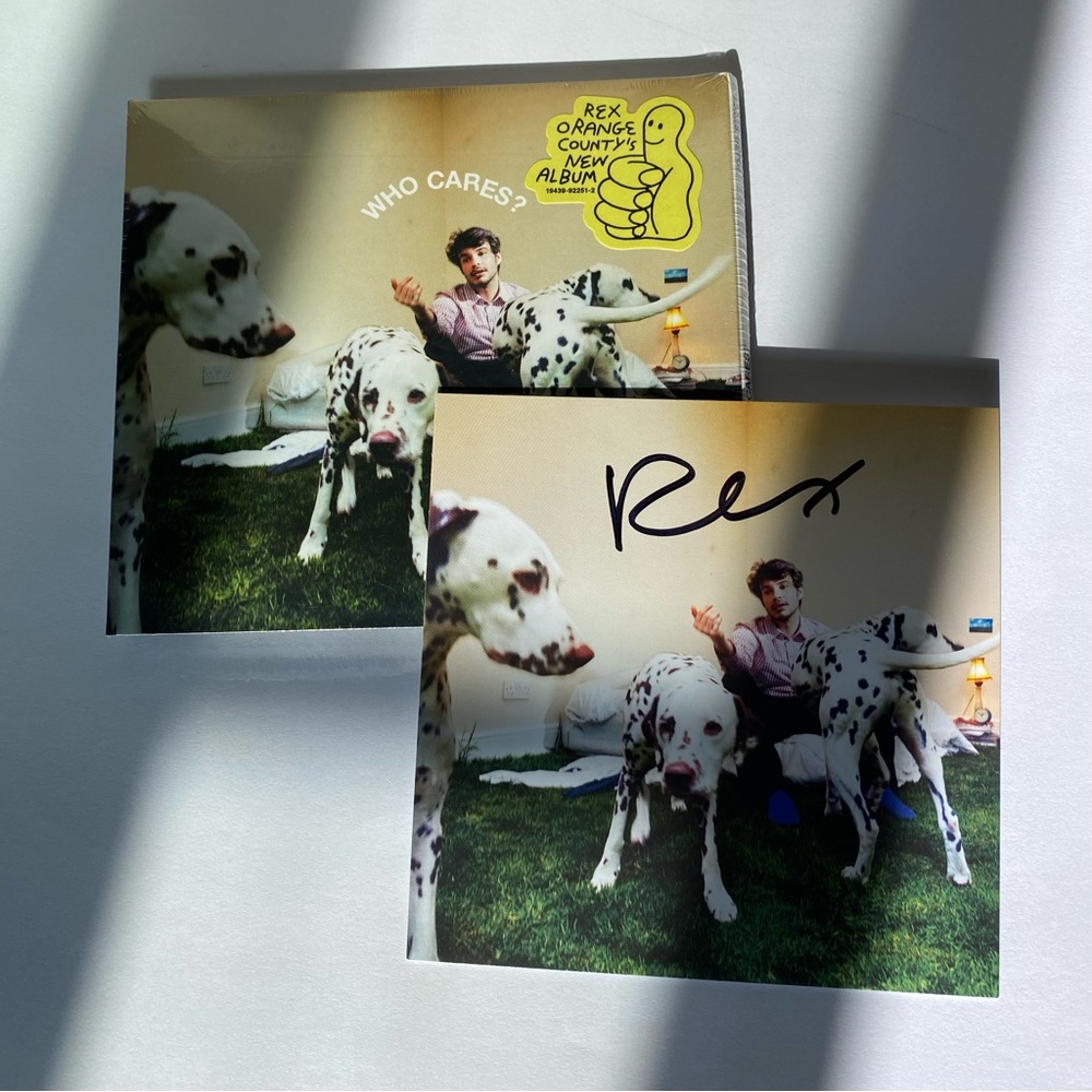 Rex Orange County Who Cares? CD + Signed Insert